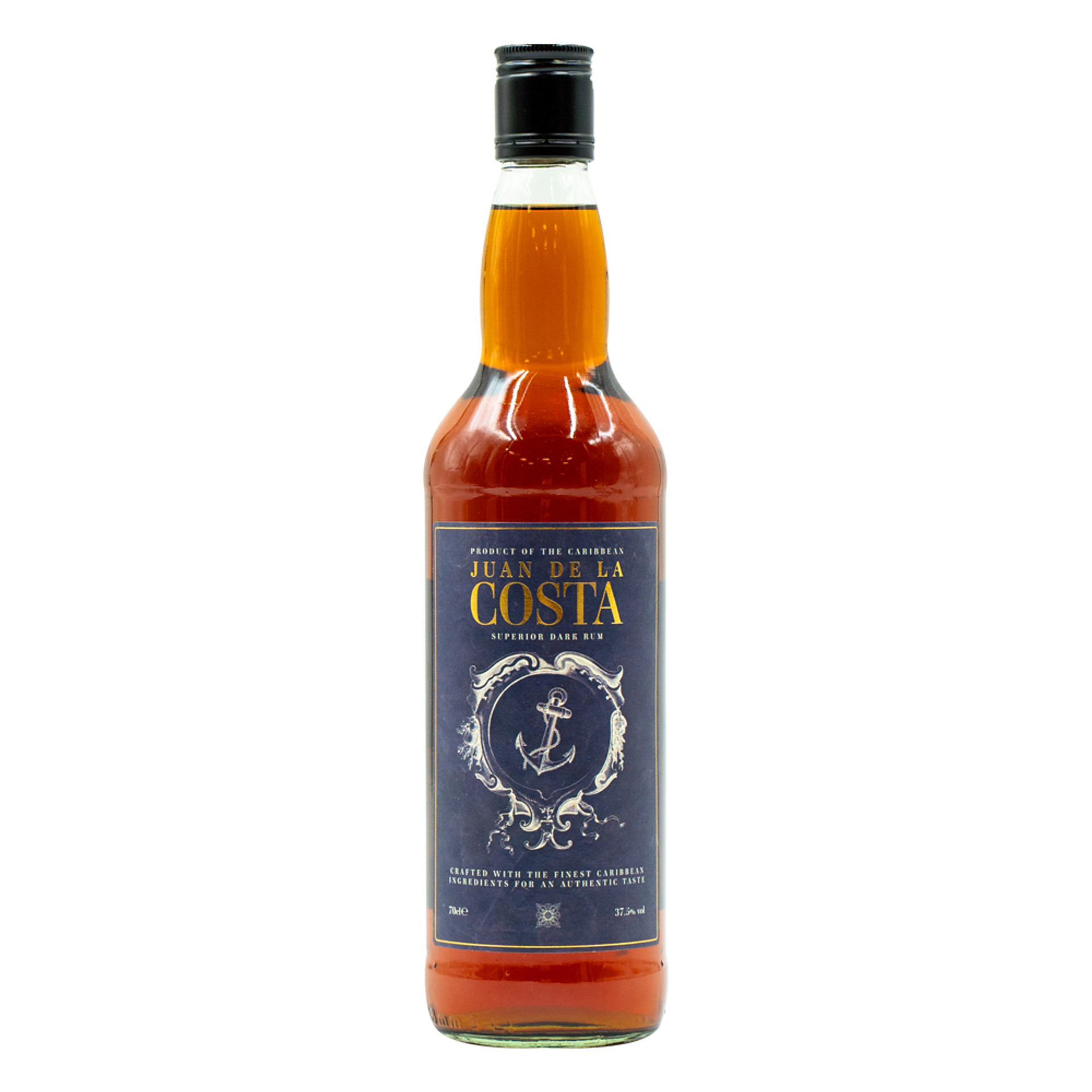 Juan de La Costa Dark Rum 70cl