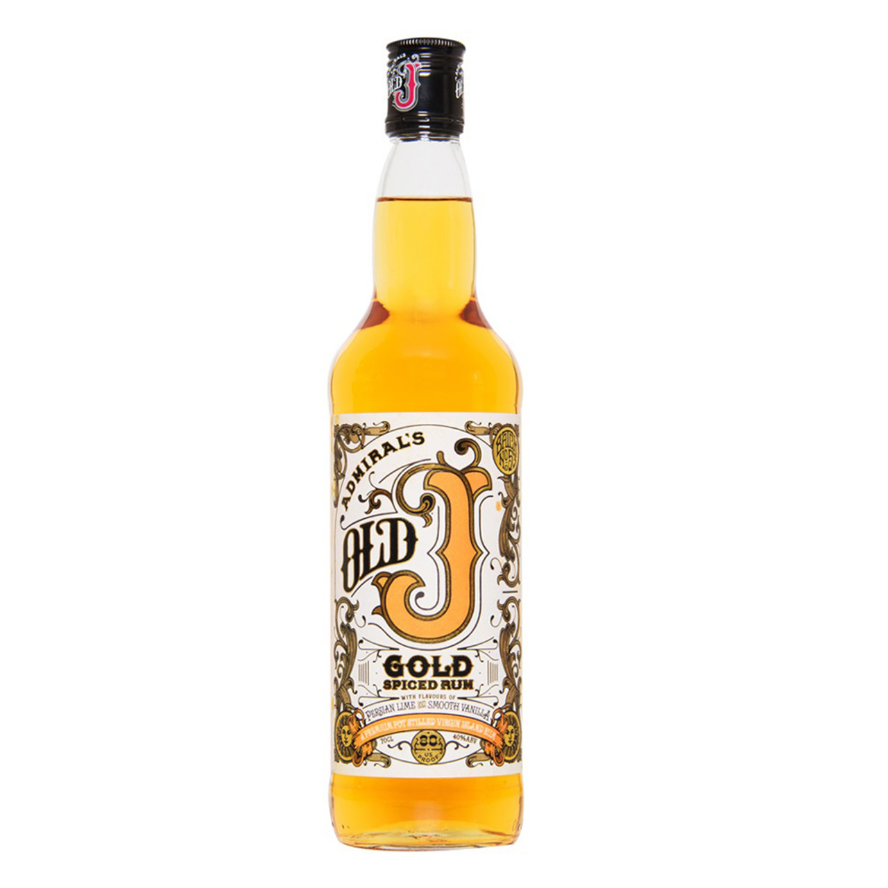 Gold Old J Spiced Rum 70cl